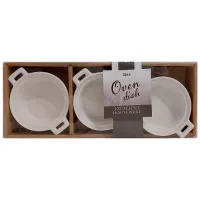 Mini Ovenschalen 3 stuks rond
